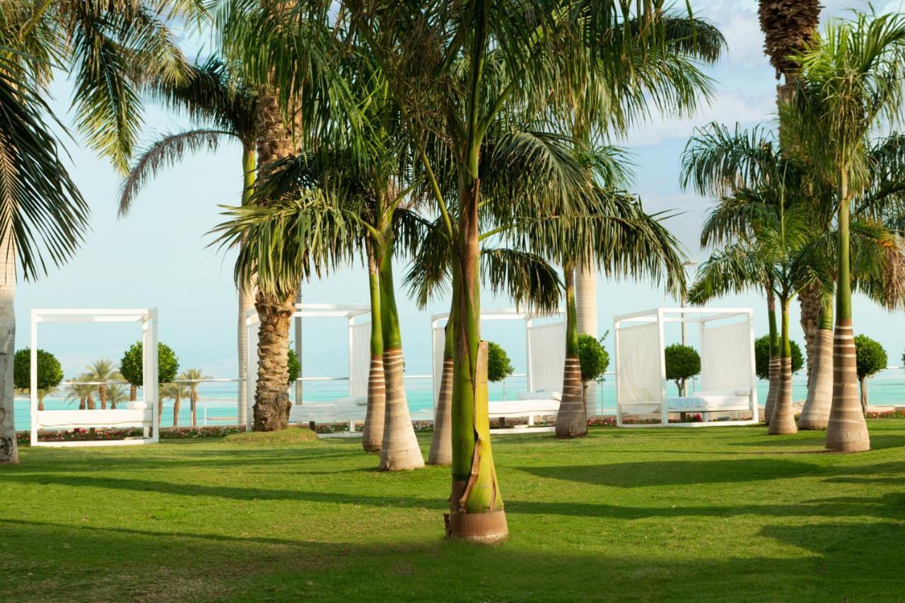 イスロテル デッド シー ホテル エイン・ボケック エクステリア 写真 The Palm Beach